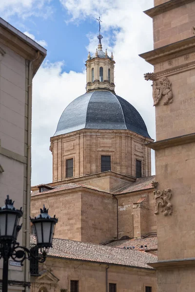 Salamanca España 2021 Vista Increíble Cúpula Cúpula Clásica Del Convento — Foto de Stock