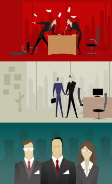 iş ilişkisi çizimler