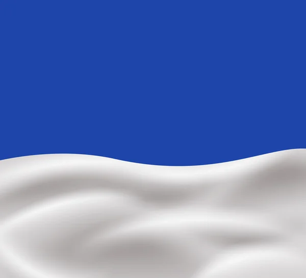 Milchspritzer auf blauem Hintergrund — Stockvektor