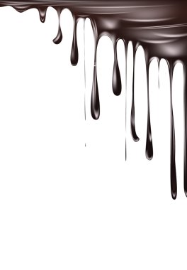 Düşen çikolata arka plan