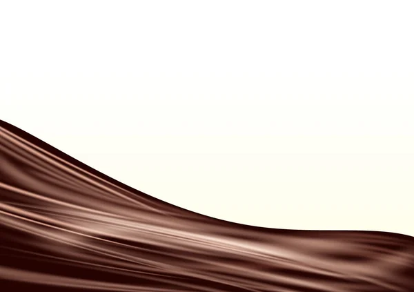 Fond d'onde chocolat — Image vectorielle