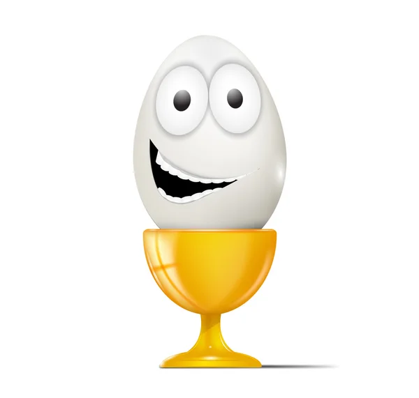 Cartoon egg — Stock Vector
