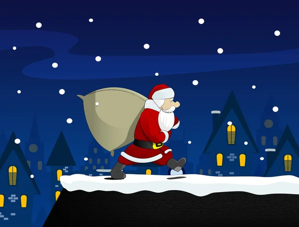 Fondo de Navidad. — Vector de stock