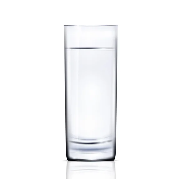 Glas water — Stockvector