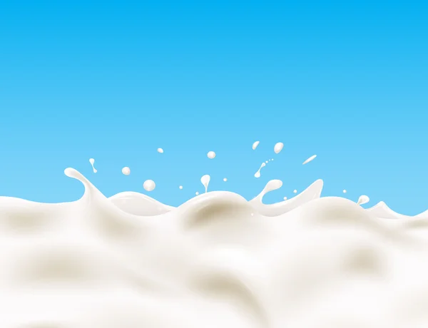 Élément de conception de lait savoureux Vecteur En Vente