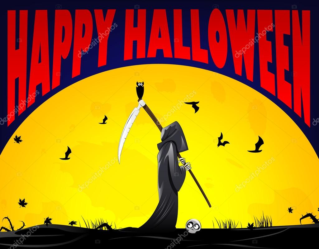 Grim Reaper vector image