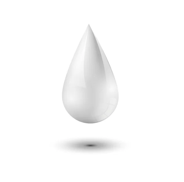 Illustration goutte de lait — Image vectorielle