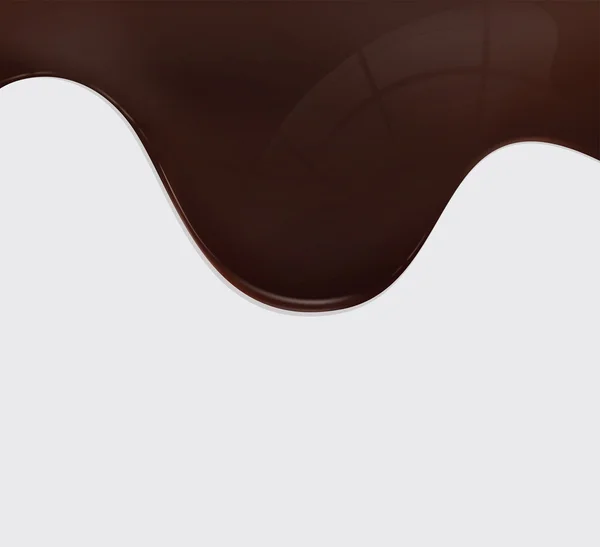 Illustrazione onda di cioccolato — Foto Stock