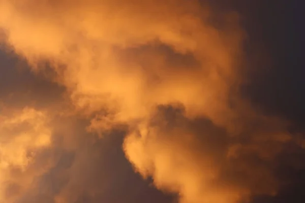 Nuvole Illuminate Mattino All Alba — Foto Stock