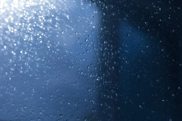 Rain Glass Effect Side — Stock Photo, Image