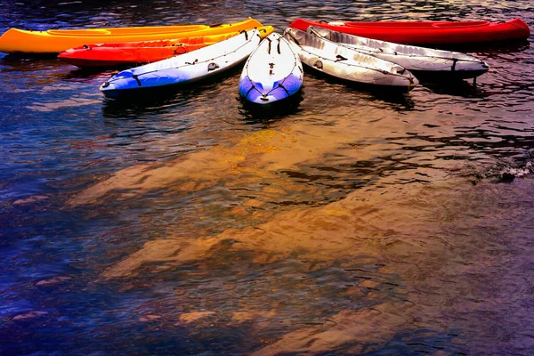 Kayaks Sea — Stock Photo, Image