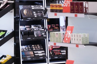 Ivanovo, Rusya, 20 Şubat 2021 Kozmetik Mağazası