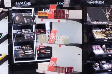 Ivanovo, Rusya, 20 Şubat 2021 Kozmetik Mağazası