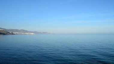 Akdeniz'in güney İspanya'nın kıyısında