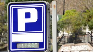 İşareti ile word Ücretsiz Otopark