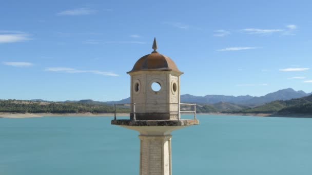 Observatorium Bermejales Rawa Hari Yang Cerah Arenas Del Rey Spanyol — Stok Video