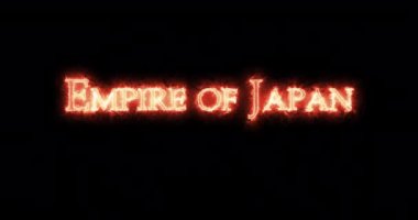 Japon İmparatorluğu ateşle yazıldı. Döngü