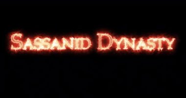 Sasanid hanedanlığı ateşle yazıldı. Döngü
