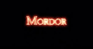Mordor ateşle yazılmış. Döngü