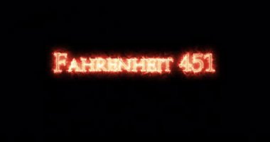 Fahrenheit 451 ateşle yazılmış. Döngü