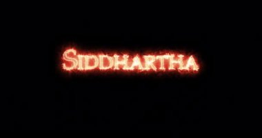 Siddhartha ateşle yazılmış. Döngü