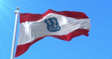 Asuncion bayrağı, Paraguay 'ın başkenti. Döngü