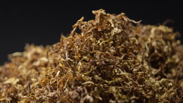 Mountain Tobacco Strands Turning — Stock Video