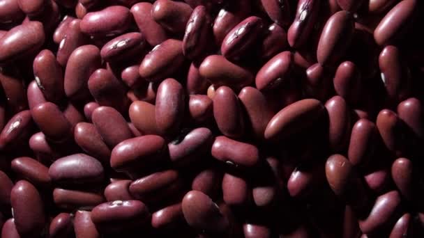 Frijoles Rojos Montaña Girando — Vídeos de Stock