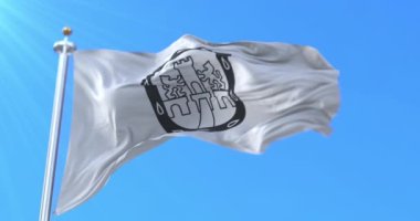 Meksika bayrağı, başkent Meksika. Döngü