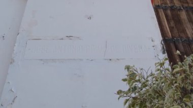 Jose Antonio Primo de Rivera 'nın İspanya' daki bir kilisedeki plaketi.