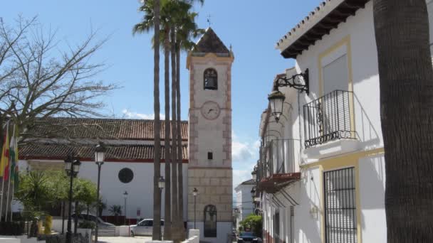 Iglesia Cádiz España — Vídeo de stock