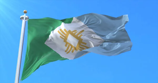 阿根廷抵抗力量城市旗 — 图库照片
