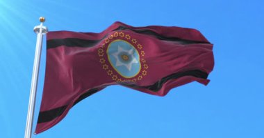 Salta Eyaleti Bayrağı, Arjantin. Döngü