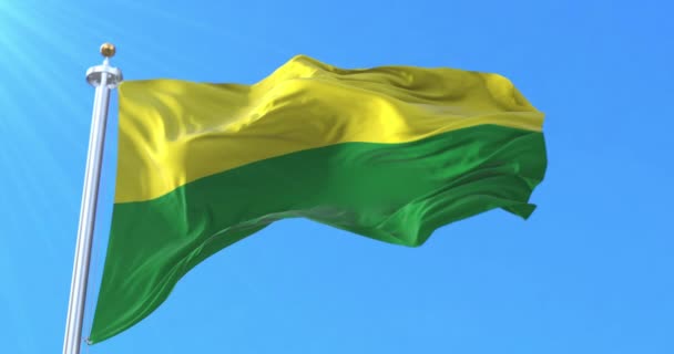 Nario Department Flag Colombia Bucle — Vídeos de Stock