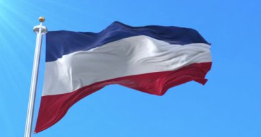 Valledupar Şehir Bayrağı, Cesar, Kolombiya. Döngü