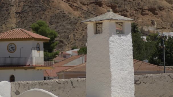 Chimenea Encalada Gorafe Granada España — Vídeos de Stock