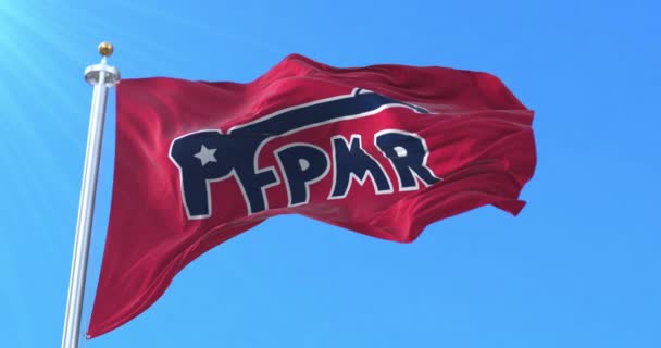 Manuel Rodrguez Patriotic Front Flag Boucle — Video