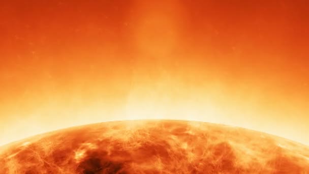 Sole atmosfera solare — Video Stock