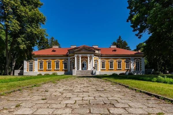 Ein Schöner Und Malerischer Palast Samchiky Reisen Durch Die Ukraine — Stockfoto