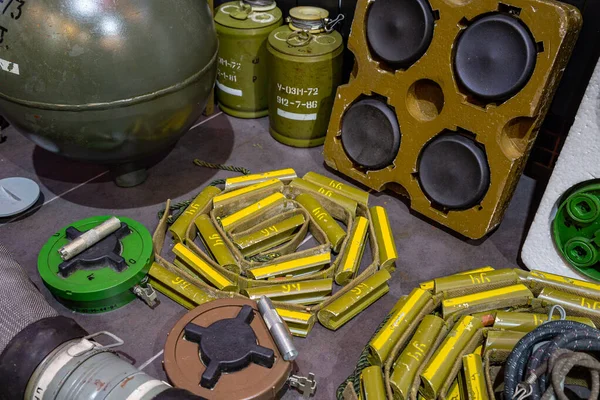 Antipersonenminen Museum Für Minen Und Bomben Museum Für Soldaten Internationalisten — Stockfoto