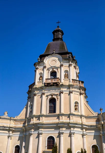 Красивая Католическая Церковь Селе Мыкулинцы Тернопольской Области Украина — стоковое фото
