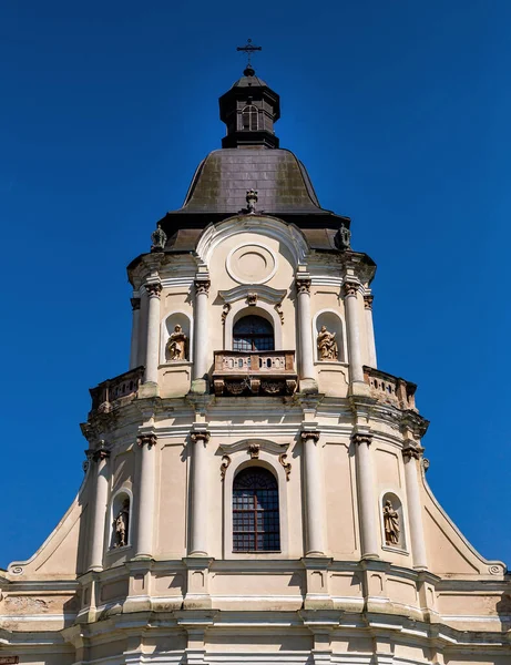 Krásný Katolický Kostel Obci Mykulyntsi Ternopil Regionu Ukrajina — Stock fotografie