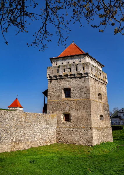 Castello Skalatsy Nella Città Skalat Regione Ternopil Ucraina Destinazione Trevel — Foto Stock