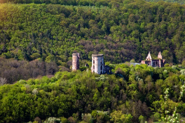 在Chervonohrad城堡的废墟在托儿所 乌克兰 — 图库照片