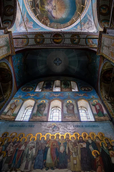 Zicht Dormition Van Theotokos Kathedraal Russisch Orthodoxe Kerk Volodymyr Volynsky — Stockfoto
