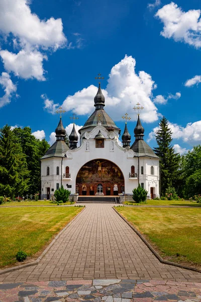 Sankt Georges Kyrka Plyasheva Historiska Och Kulturella Reservatet Cossack Gravar — Stockfoto