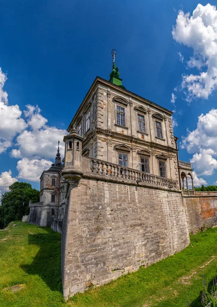 Vecchio Castello Pidhirtsi Villaggio Podgortsy Regione Lviv Ucraina — Foto Stock