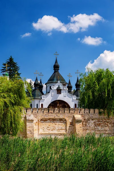 Sankt Georges Kyrka Plyasheva Historiska Och Kulturella Reservatet Cossack Gravar — Stockfoto