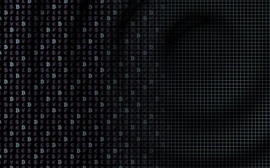 Bitcoin geçmişi. Şifreli para birimi 3 boyutlu illüstrasyon. Dijital para birimi sembolü. İş konsepti. Madencilik, geliştirme, kripto ticareti