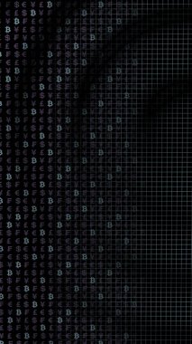 Bitcoin geçmişi. Şifreli para birimi 3 boyutlu illüstrasyon. Dijital para birimi sembolü. İş konsepti. Madencilik, geliştirme, kripto ticareti